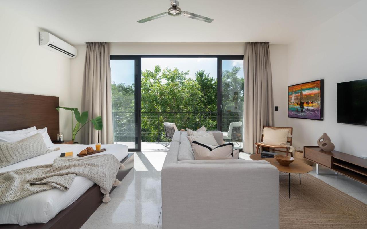 Stylish And Peaceful Jungle Studio At 525 图卢姆 外观 照片