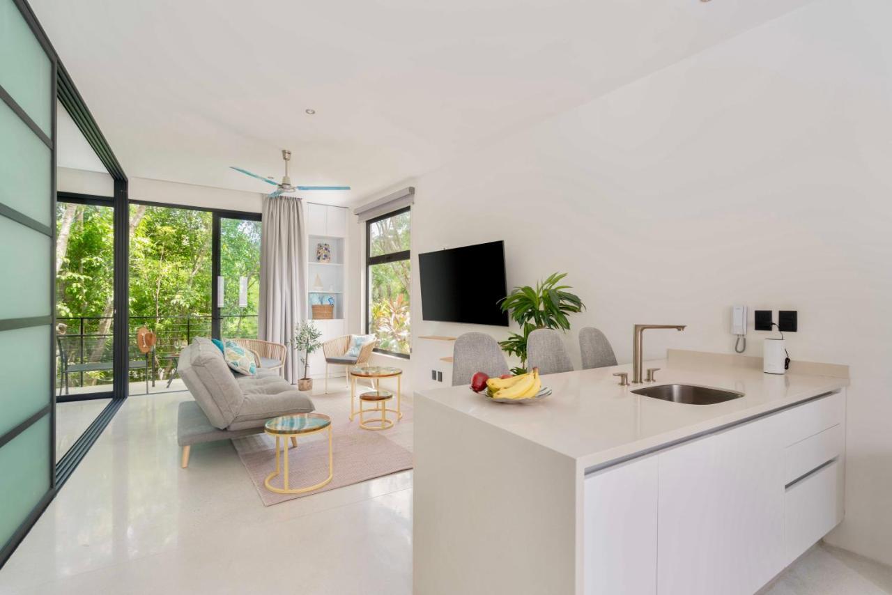 Stylish And Peaceful Jungle Studio At 525 图卢姆 外观 照片
